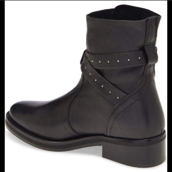 Allsaints Carla Leather Buckle Boot - Picture 3 of 16